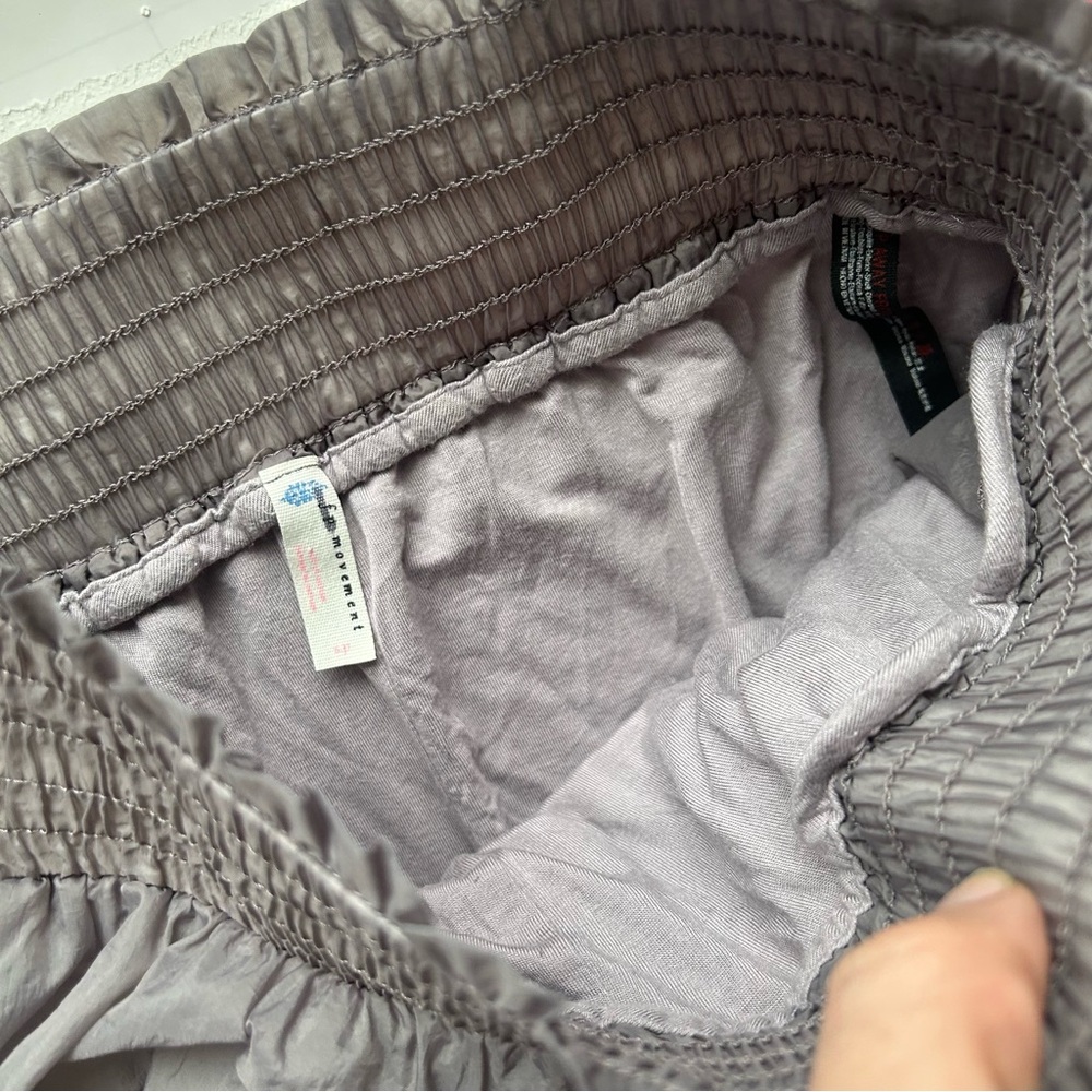 Free People FP Movement Nylon Parachute Pants Gray Size Small - Picture 5 of 9